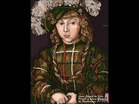 Happy Color | Portrait of Johann Friedrich the Magnanimous - Lucas Cranach the Elder