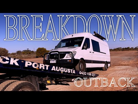 VAN TRIP NIGHTMARE!...2nd Day Breakdown in the middle of the Australian Outback
