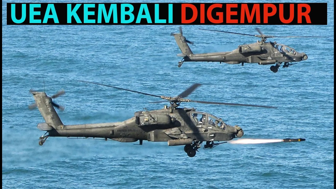 Hormuz Meledak, Apache dan Seahawk Tenggelamkan 6 Kapal Iran
