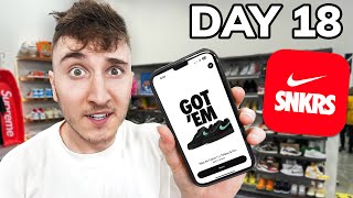 Going For Every SNKRS App Release For 30 Days...This Is What Happened