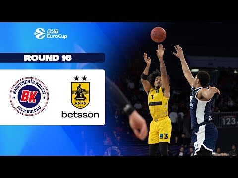 Bahcesehir College Istanbul - Aris Thessaloniki Betsson | Round 16 | EuroCup Basketball 2025-26