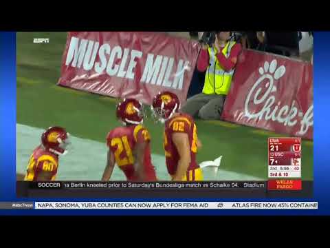 USC Football: USC 28, Utah 27 - Highlights (10/14/17)