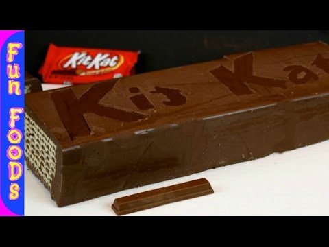 How to Make a Giant Kit Kat Candy Bar