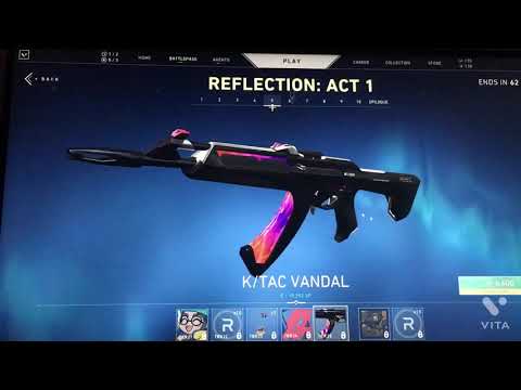 Valorant Episode 3 Battlepass Showcase///New k tac knife drippy💧