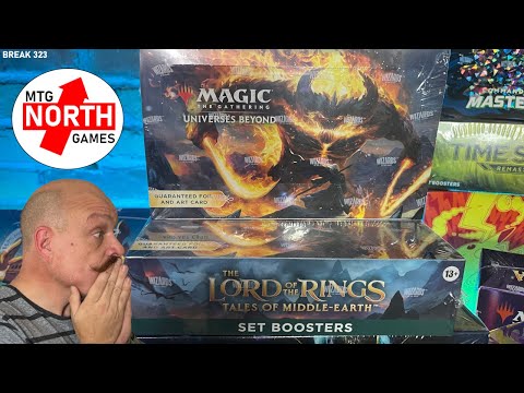Double Set Box Opening With Pricing! Expected Value: Lord of the Rings MTG