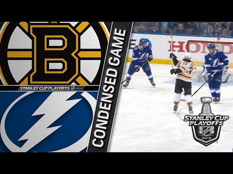 04/28/18 Second Round, Gm1: Bruins @ Lightning