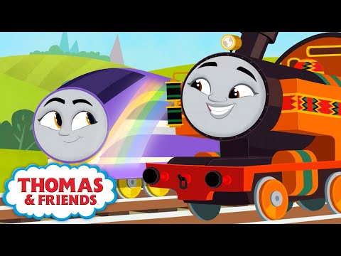 Thomas & Friends™ All Engines Go – Best Moments | Chasing Rainbows + more Kids Animated Cartoons - Kids TV Series, Kingdom Kids Zone - Thomas & Friends