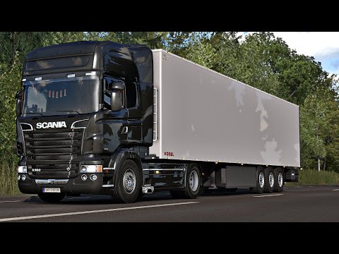 ETS2 1.39 - ProMods 2.51 - SCANIA R560 V8 - Trip: Östersund - Vassa