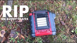 R.I.P MR BUDDY HEATER | A Van Life Saturday