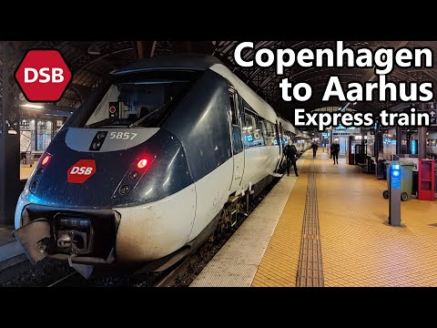 Copenhagen to Aarhus by fast express train | IntercityLyn + | DSB Danish State Railway