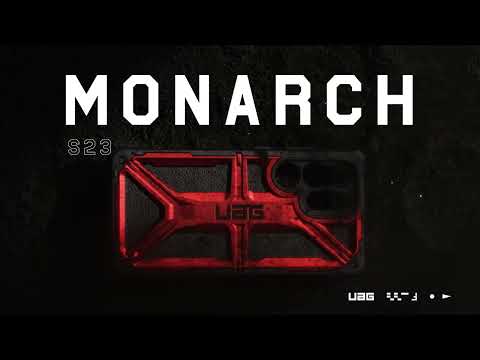 Чохол-накладка Urban Armor Gear Monarch для Samsung Galaxy S23 Crimson (214120119494)