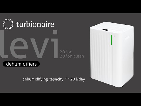 Turbionaire Levi 20 ion/ 20 ion clean Dehumidifier