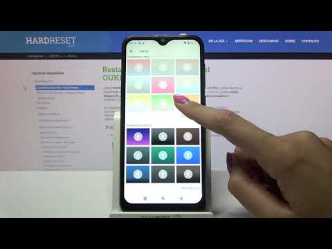 Cómo cambiar tema del teclado en Oukitel C15 Pro - personalizar teclado