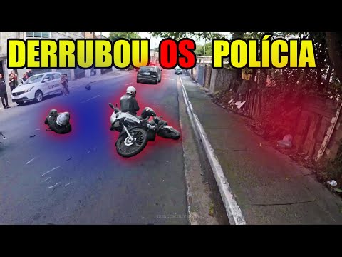 KNOCKED DOWN THE POLICE TO ESCAPE/STOLEN T-CROSS
