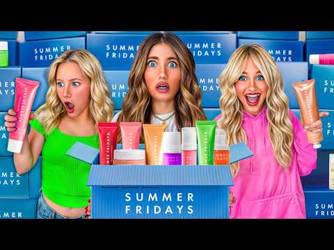 i BOUGHT EVERY SUMMER FRiDAYS PRODUCT!