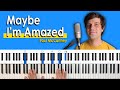 How To Play "Maybe I'm Amazed" by Paul McCartney [Piano Tutorial/Chords for Singing]