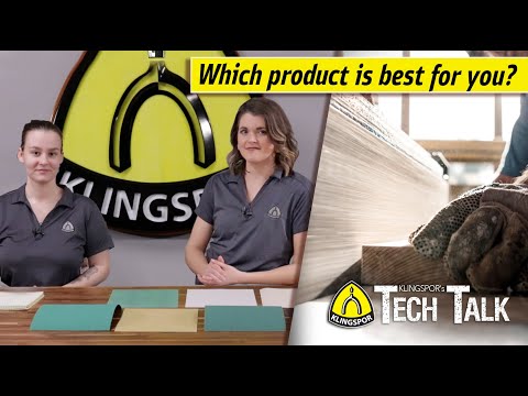 Which KLINGSPOR product is best for your sanding needs?