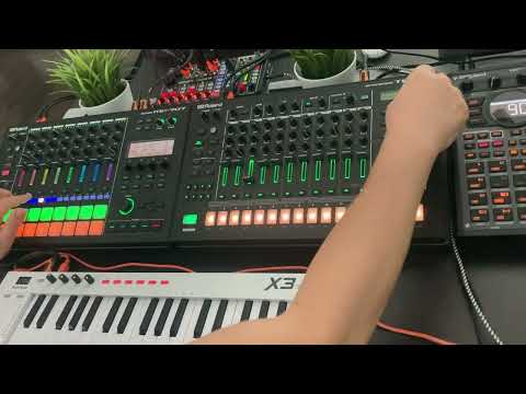 Roland MC-707 TR8S & SP-404 performance by Vanderson