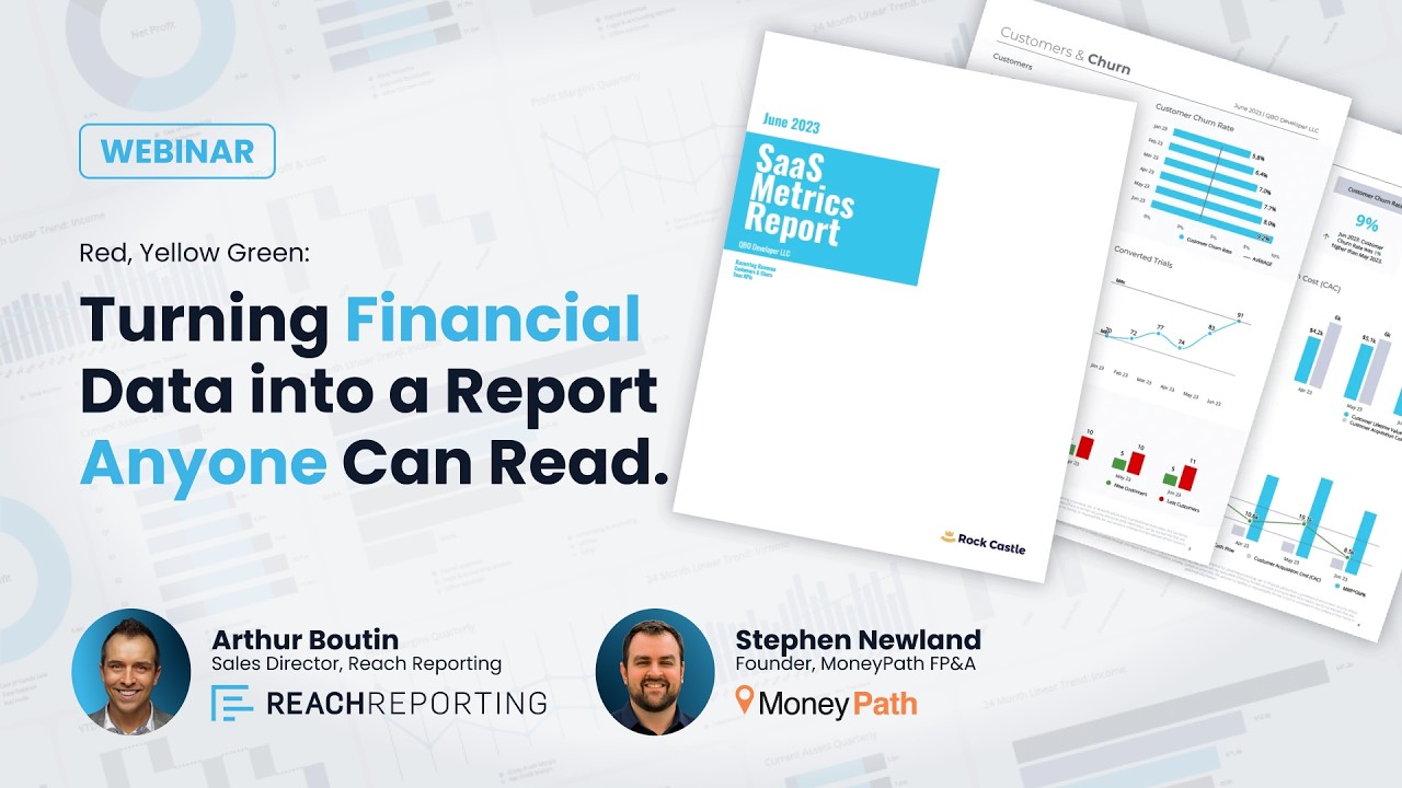 Red, Yellow, Green: Turning Financial Data into a Report Anyone Can Read