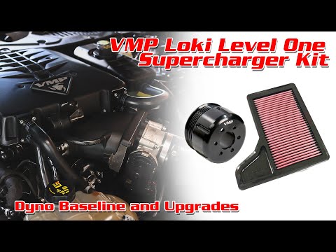 VMP Loki Level 1 Supercharger Kit || Dyno Baseline and Upgrades