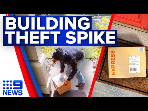 Victorians warned after major spike in thefts from front door | 9 News Australia