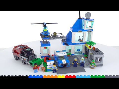 LEGO City 2022 Police Station set 60316 review! Smaller, cheaper, better than the last one