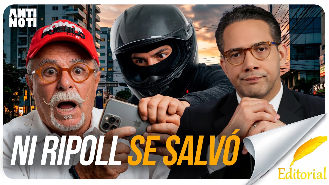 ROBARON EL CELULAR A RICARDO RIPOLL EN PLENO TAPÓN EN AVENIDA… Y TODO QUEDÓ GRABADO | El Anti Noti