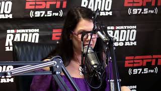 Beth Joins The Blitz, ESPN 97.5 FM, for Pillow Talk! - Video Clips