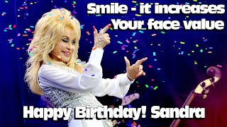 Happy Birthday! Sandra