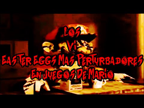 Los 6 Easter Eggs Mas Perturbadores En Juegos De Mario Bros - Deimoss