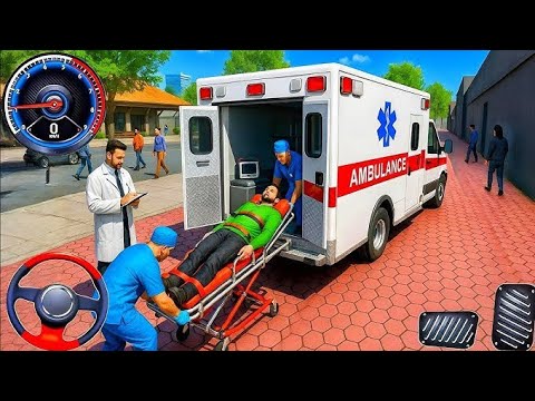 Ambulance City Rescue Simulator - 911 US Emergency Ambulance Driving 3D - Android Gameplay 