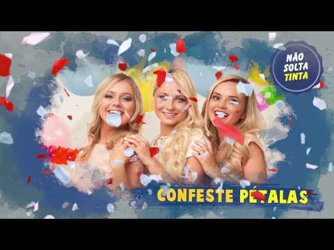 CONFESTE LAMINADO 30 CM COLORS DOURADO MUNDO BIZARRO