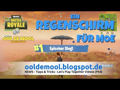 Ger Ps4 Fortnite Battel Royal Schwitzen Auf Den Gold Regenschirm!    - fbr fortnite battle royale ein regenschirm fur moe
