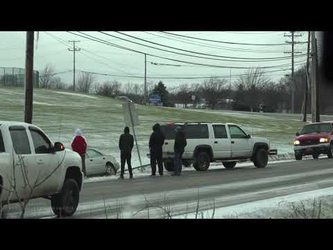 1-16-2020 Erie, PA - Snow Squall Leads to Icy Roads, Accidents