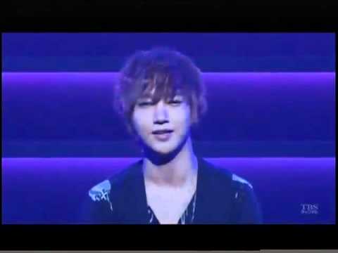 100923 TBS KRY Concert in Japan   It Has To Be You Yesung Solo