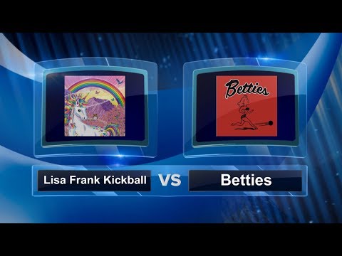 Lisa Frank Kickball vs Betties - Pool Play - Women’s Portland Kickball Open #PKO2017