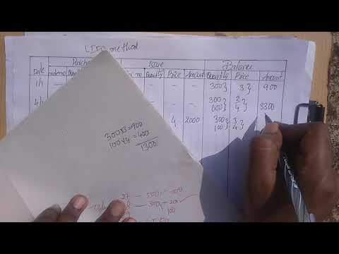 LIFO METHOD IN A EASY WAY 5th SEM b.com  cost accounting BY MAHESH POLA IN Telugu