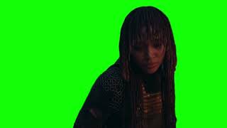 The Acolyte Mae "you never could block" green screen