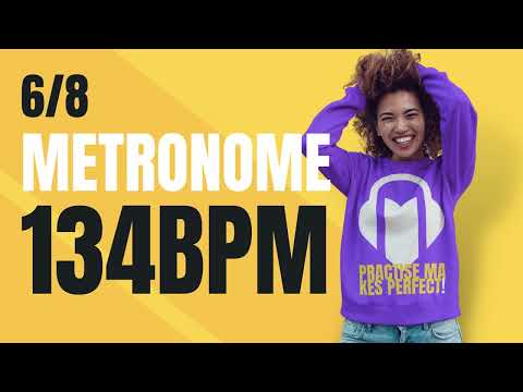 👉 6/8 METRONOME 134 BPM