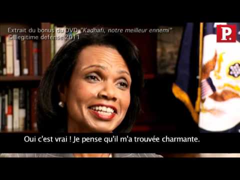 Kadhafi le séducteur, par Condoleeza Rice