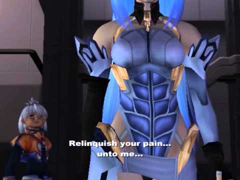 Xenosaga Episode I HD Cutscene 135 - Ending Part 3: Atmospheric Entry - JAPANESE