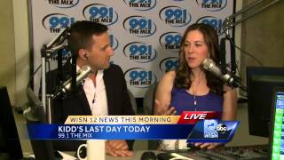 Kidd O'Shea says good bye on WISN '12 News This Morning'
