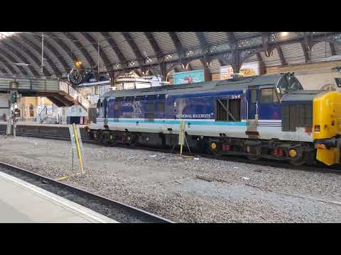 37425 "Sir Robert McAlpine" thrash at York Station