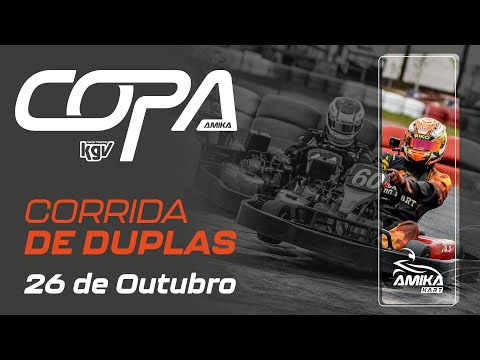 [🔴AO VIVO] CPAK, CKAAF & Corrida de Duplas - Copa AMIKA - KGV - 26.10.2025