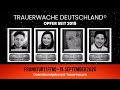 FRANKFURT 19. SEPTEMBER 2026 | 14-19 Uhr Römerberg | TRAUERWACHE DEUTSCHLAND
