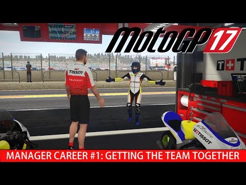 MotoGP 17 | Manager Career: Establishing Wildcard Elusive Racing (Part 1)