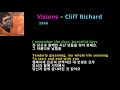 Visions -Cliff Richard(당신의 모습-클리프 리챠드)[가사 번역]