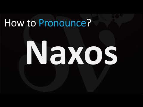 How to Pronounce Naxos? (CORRECTLY)