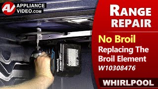 Range/Oven - Broil Element Not Heating - Diagnostic & Repair by Factory Technician