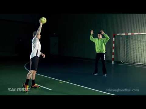 Salming Handball Penalty throw   With raised arm